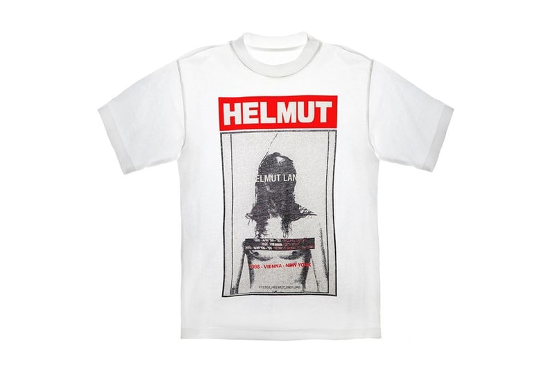 Helmut Lang Merch 2017 Capsule Collection