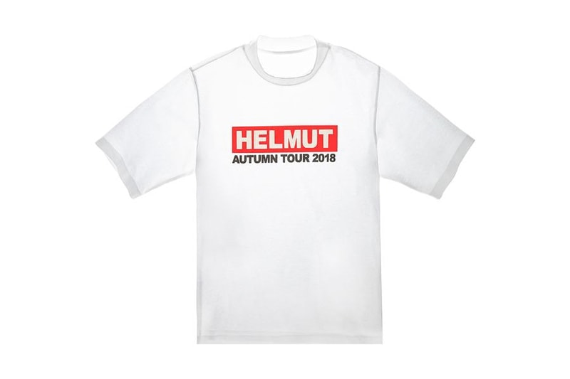Helmut Lang Merch 2017 Capsule Collection