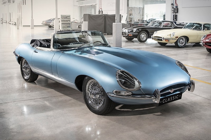 Jaguar E-Type Electrique Futuriste