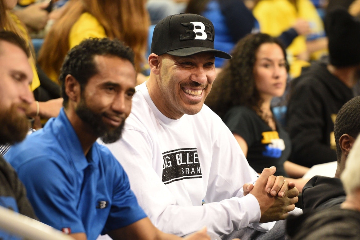 LaVar Ball Big Baller Brand Casquette T-Shirt Match Basket