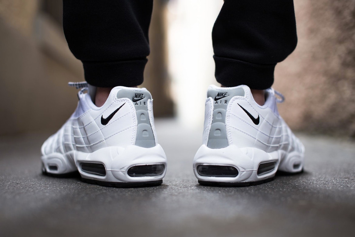 Nike Air Max 95 Blanc Noir