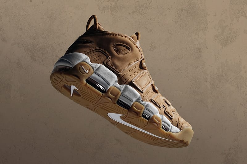 La Nike Air More Uptempo ’96 Se Teinte D’Un Coloris "Flax"