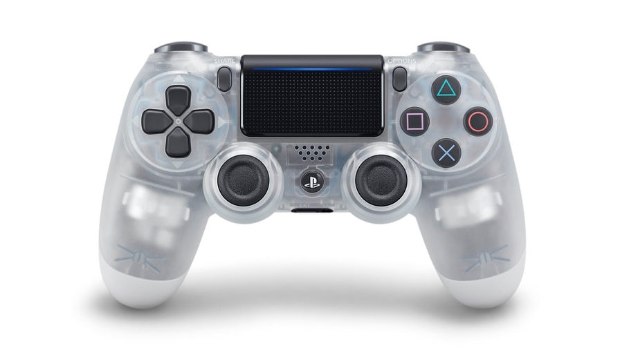 Sony Retour Manettes Translucides PS4 DualShock 4 Crystal Crystal Bleu Crystal Rouge