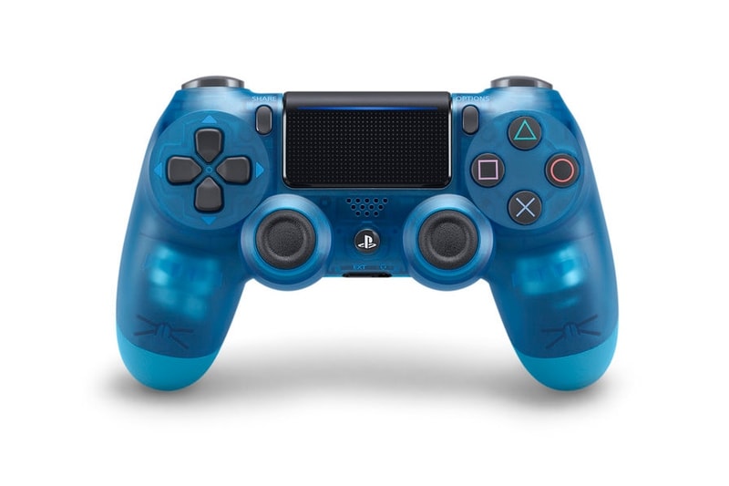Sony Retour Manettes Translucides PS4 DualShock 4 Crystal Crystal Bleu Crystal Rouge