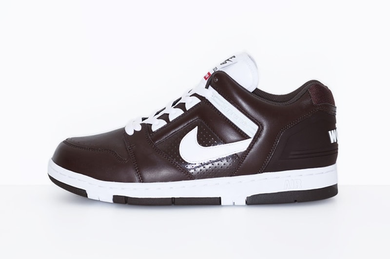 Supreme Nike SB Air Force 2 Orange Paris