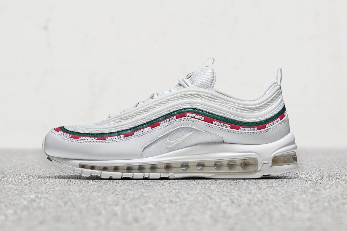 Nike UNDEFEATED Air Max 97 Noir Vert Rouge