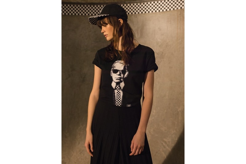 Vans chaussures karl lagerfeld collection capsule
