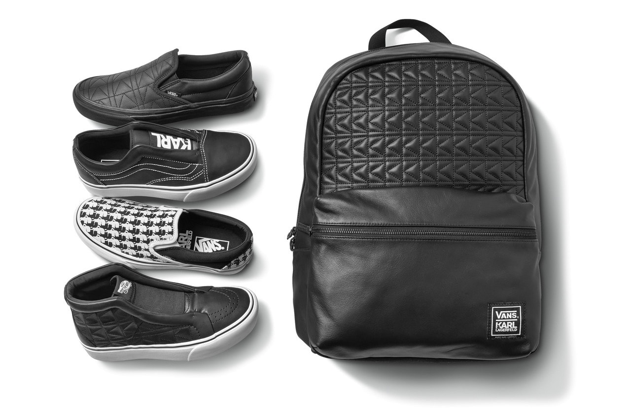 Vans chaussures karl lagerfeld collection capsule