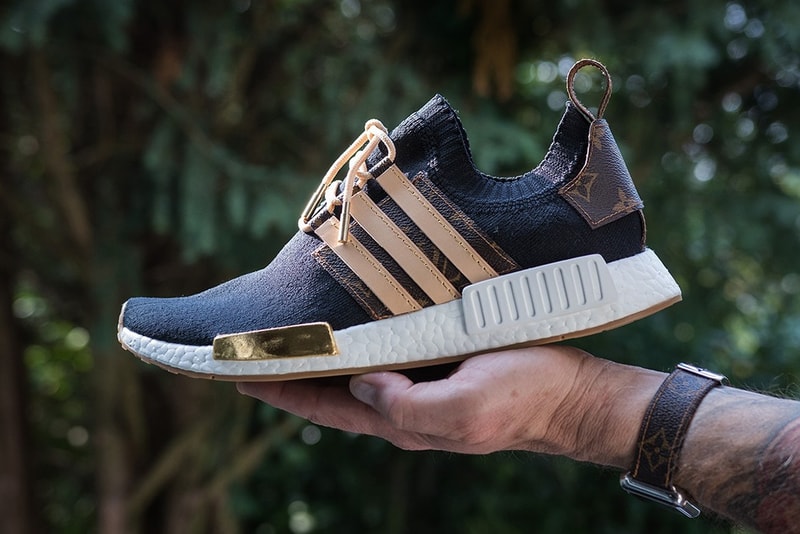 adidas Originals NMD R1 Louis Vuitton Blanc Craig David Sneakersnbonsai