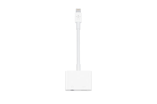 Adaptateur Brancher Écouteur Charger Simultanément iPhone iPad Apple 