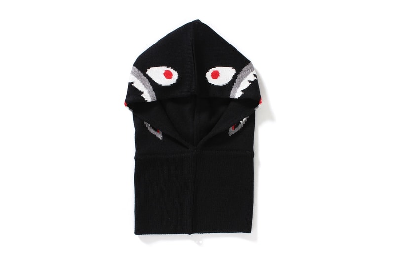 BAPE A Bathing Ape Cache Col Gris Shark