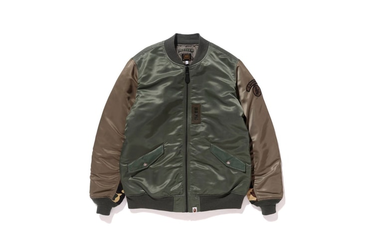 BAPE Débarque Pour L’Hiver Avec Des Bombers Camo