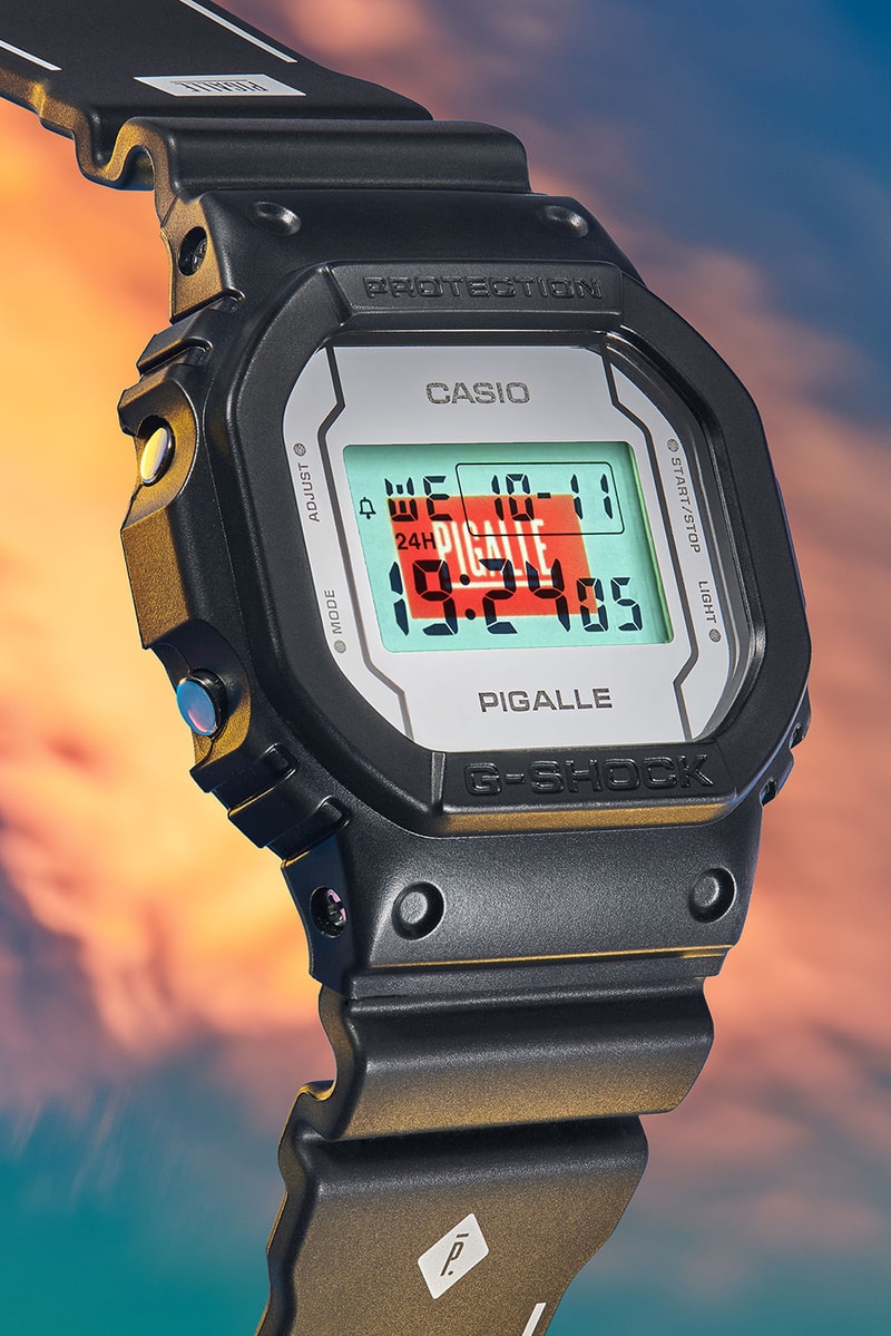 Casio G-SHOCK Pigalle Montre Blanc Pastel Younès Klouche