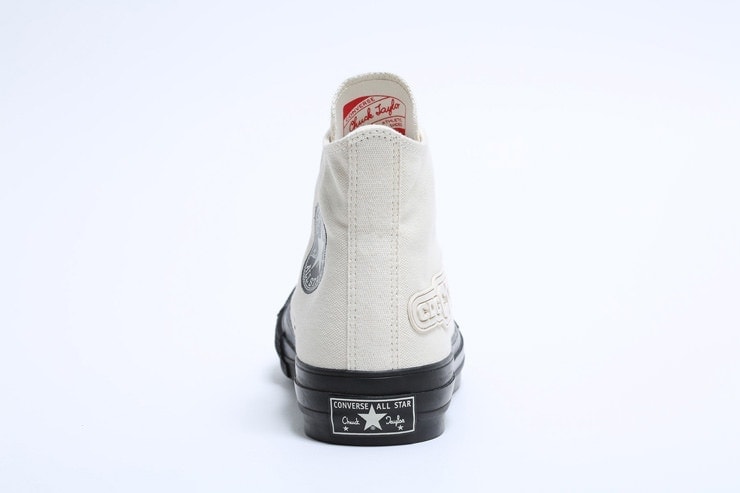 Converse COMME Des GARÇONS Blanc Noir