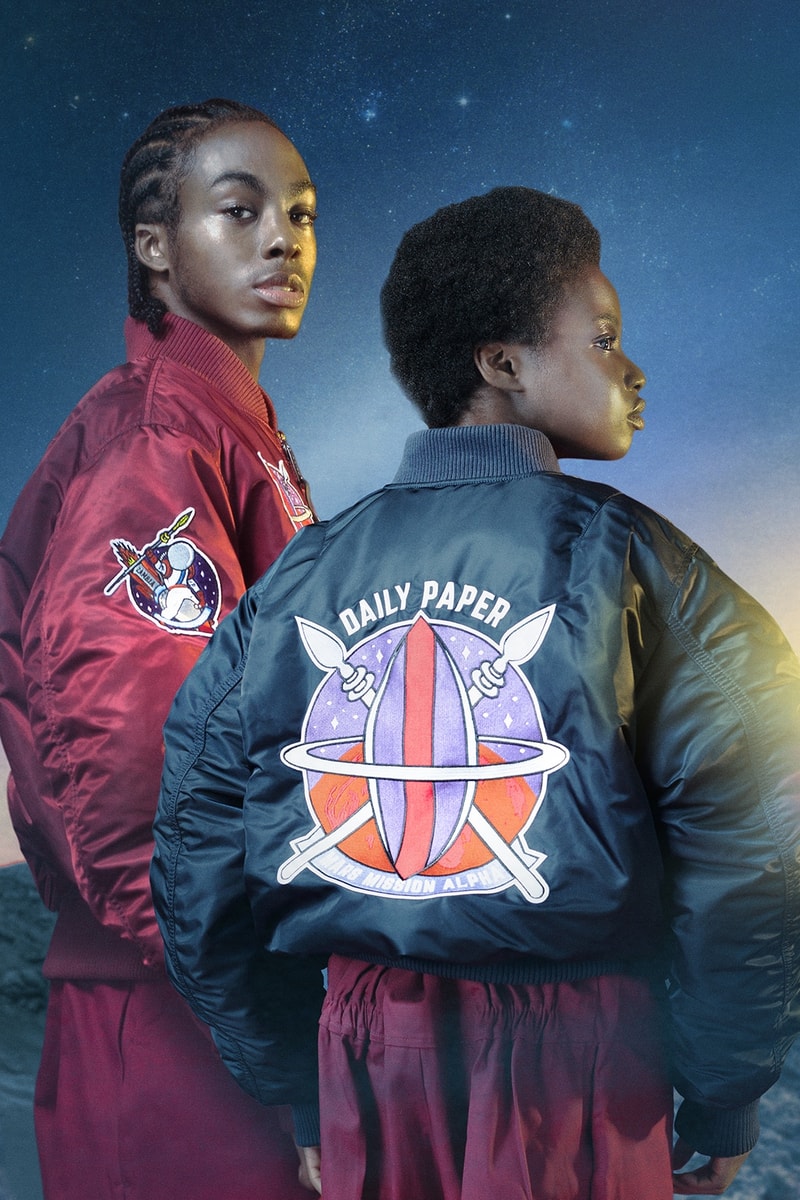 Daily Paper Alpha Industries MA1 Afronautes Zambie Edward Nikolso