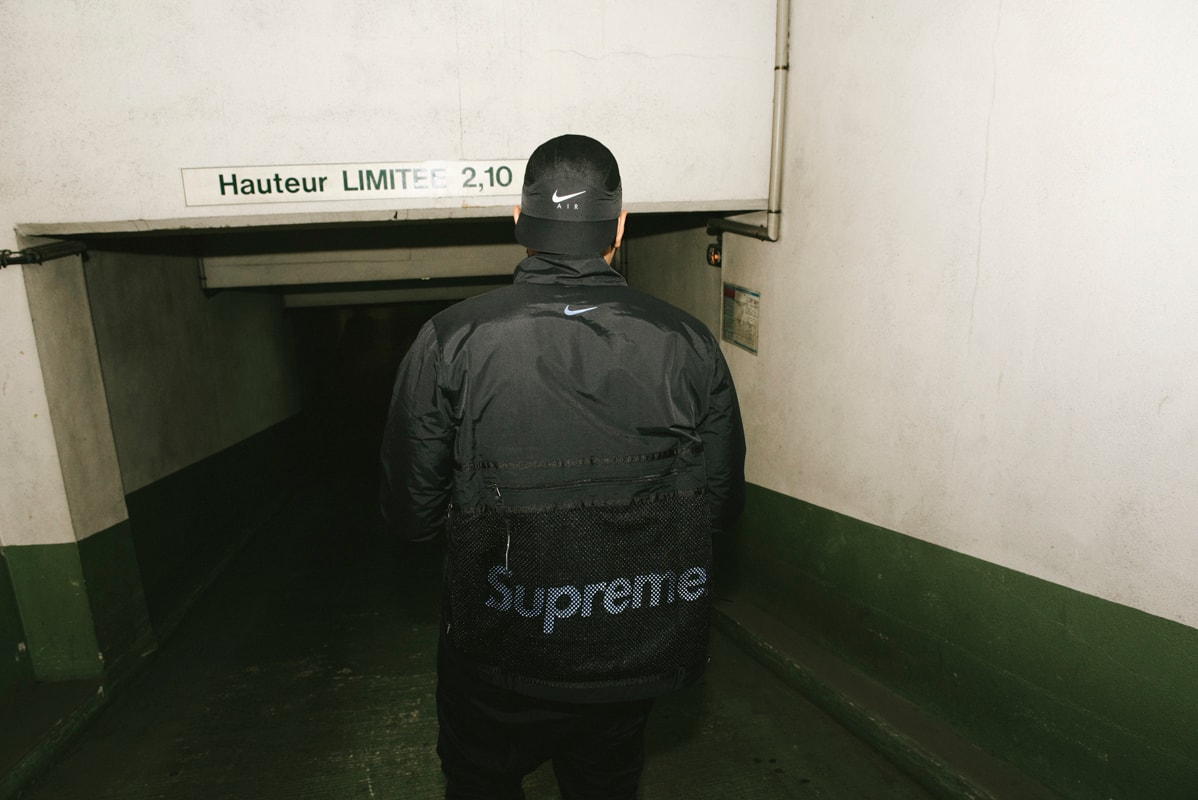 Supreme x Nike Trail Running Jacket Trail Running Pant Trail Running Cap After Drop Paul Mougeot HYPEBEAST France