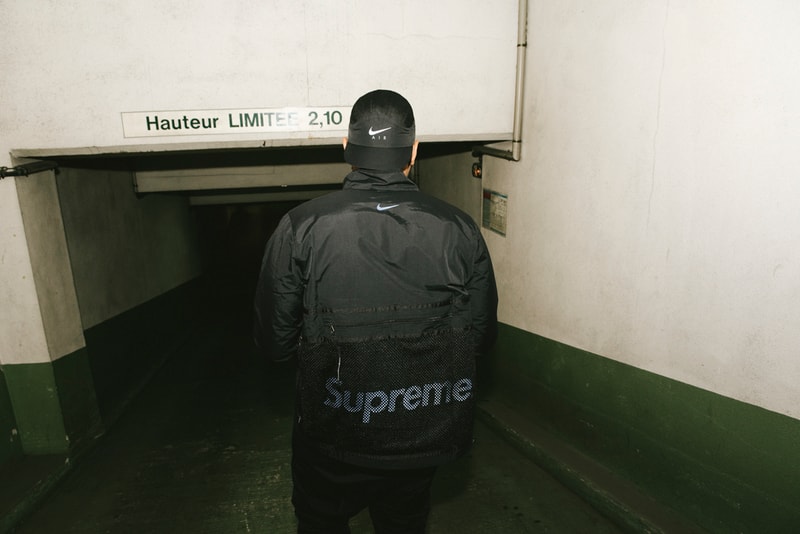 Supreme x Nike Trail Running Jacket Trail Running Pant Trail Running Cap After Drop Paul Mougeot HYPEBEAST France