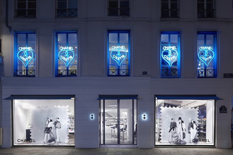 Gros Plan Sur Le Magasin colette Habillé Par Chanel