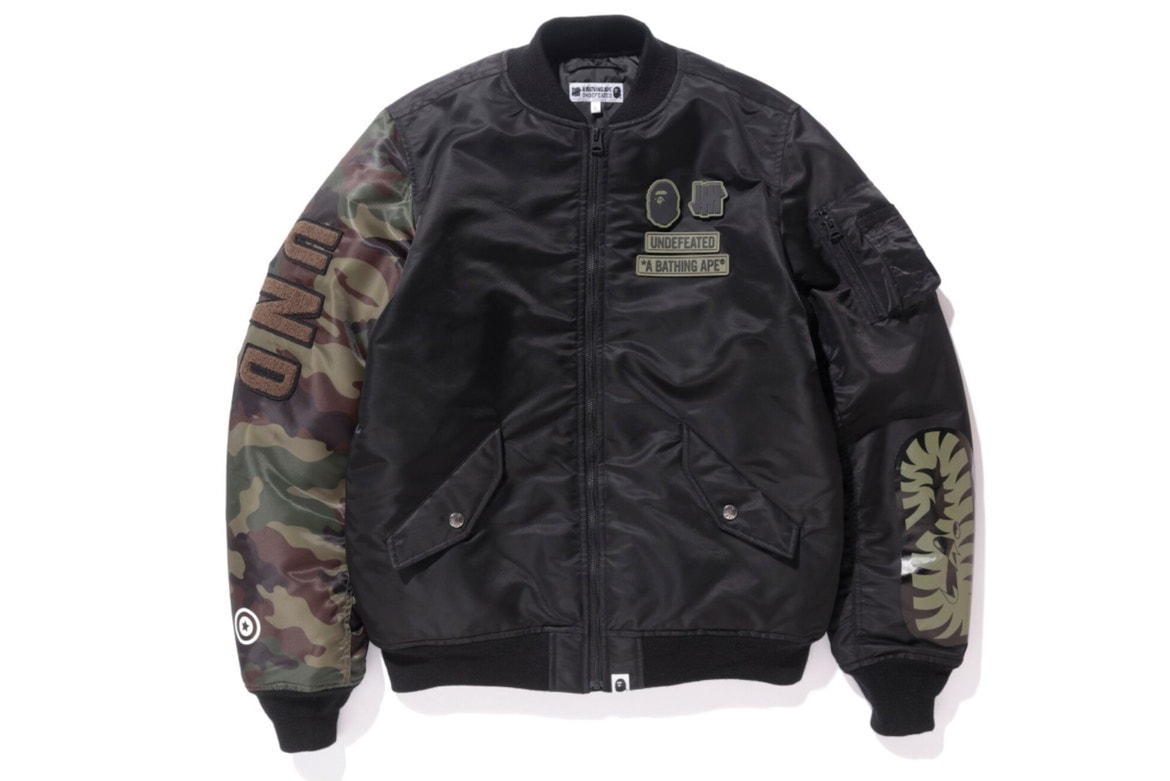 Gros Plan Sur La Collection Automne/Hiver 2017 UNDEFEATED x BAPE