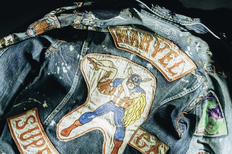 Kapital veste en jean Marvel