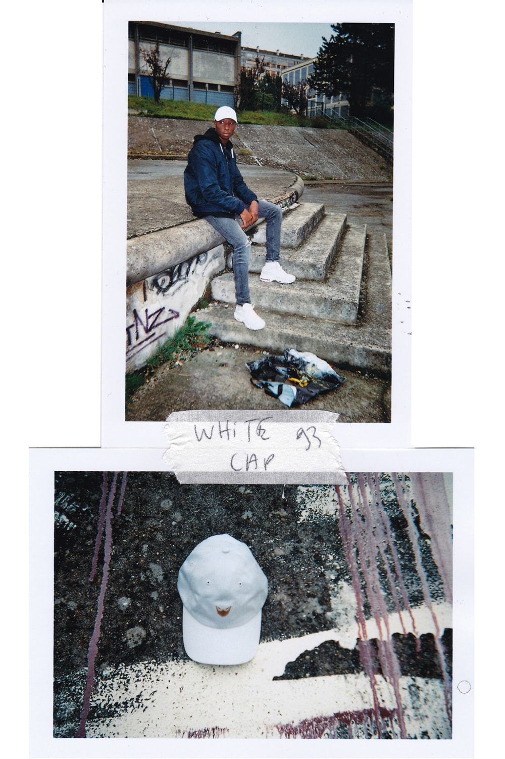 MIRAK Lookbook Casquette Blanche Bishop Nast Clichy-sous-Bois