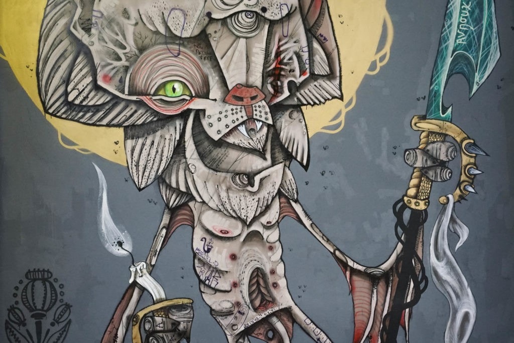 Mister Freeze Contemporary Art Graffiti Toulouse