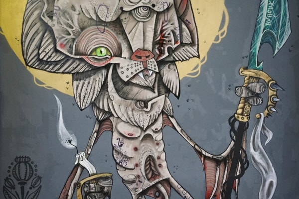 Mister Freeze Contemporary Art Graffiti Toulouse