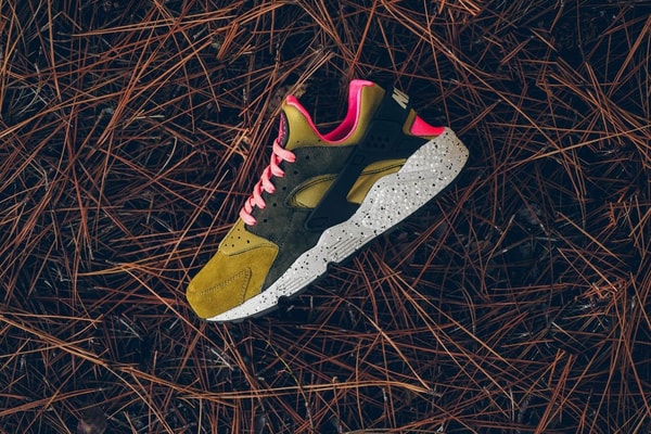 Nike Air Huarache Desert Moss Cobblestone Hiver