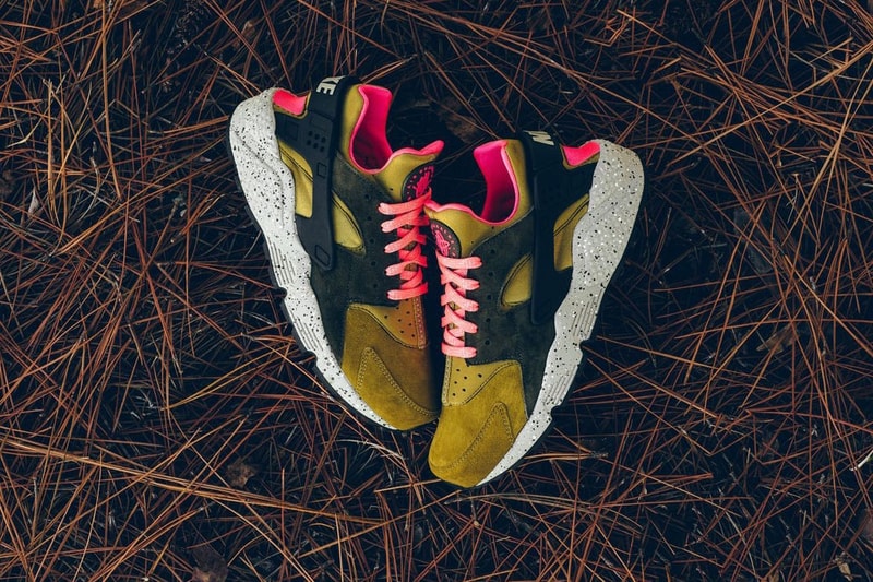 Nike Air Huarache Desert Moss Cobblestone Hiver