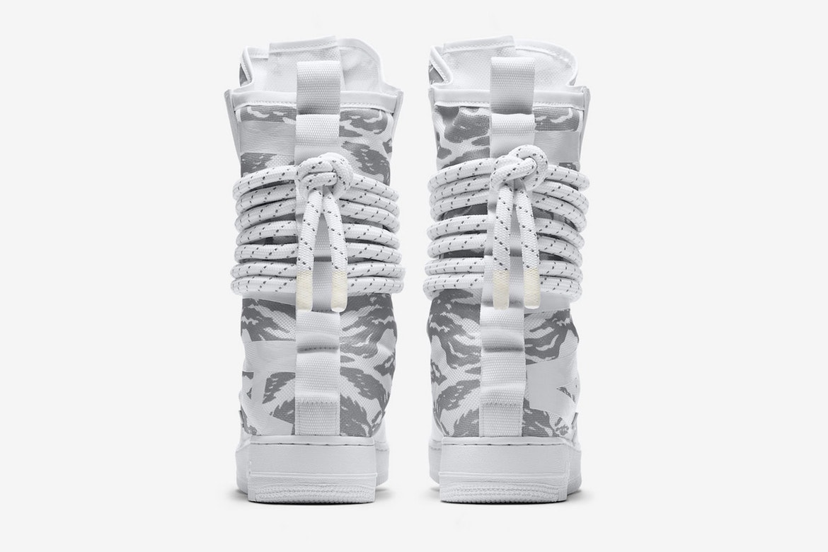 Nike SF-AF1 "Winter Camo" Montante Motif Camouflage Réfléchissant 
