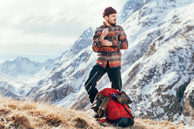OLOW Manches Longues Bonnet Montagne Hors-Piste Collection Automne/Hiver 2017