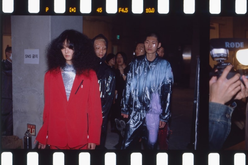 Backstage Défilé 99%IS- Seoul Fashion Week