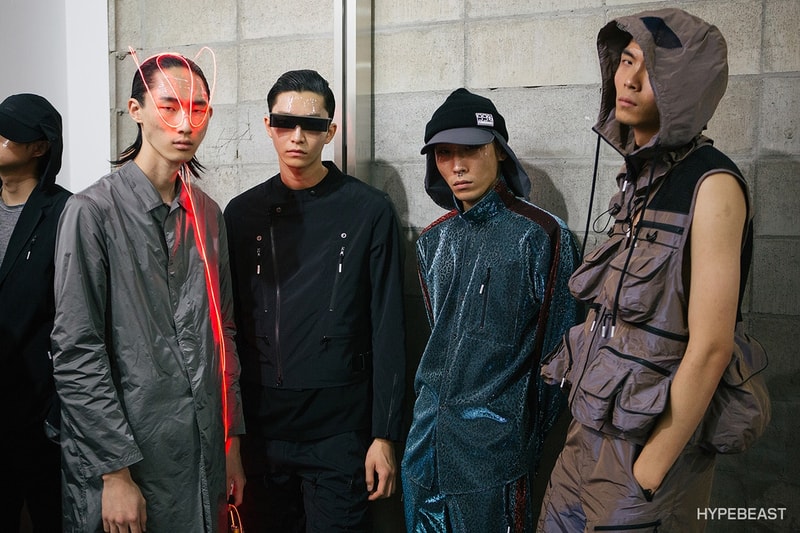 Backstage Défilé 99%IS- Seoul Fashion Week