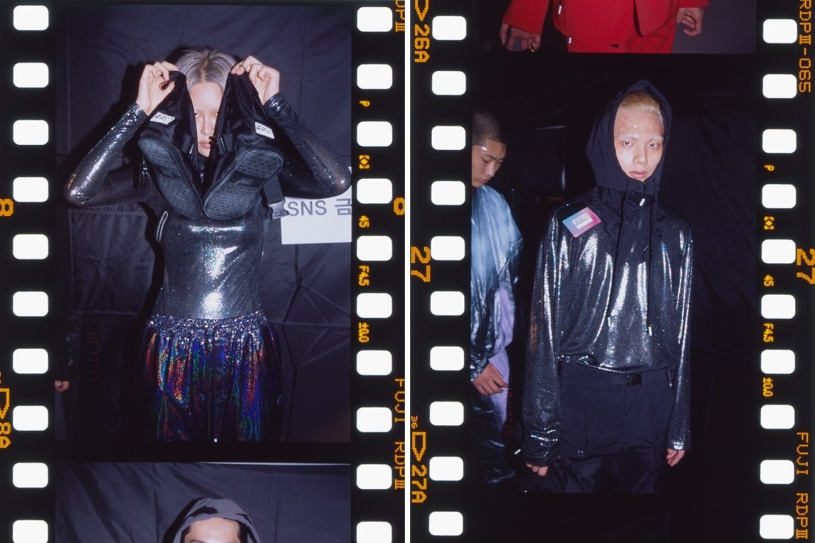 Backstage Défilé 99%IS- Seoul Fashion Week
