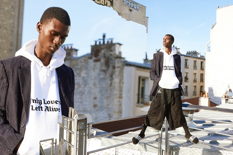 Premier AmourJason Harderwijk Hoodie Blanc Only Lovers Left Alive Yuji Watanabe Shyne Ousmane
