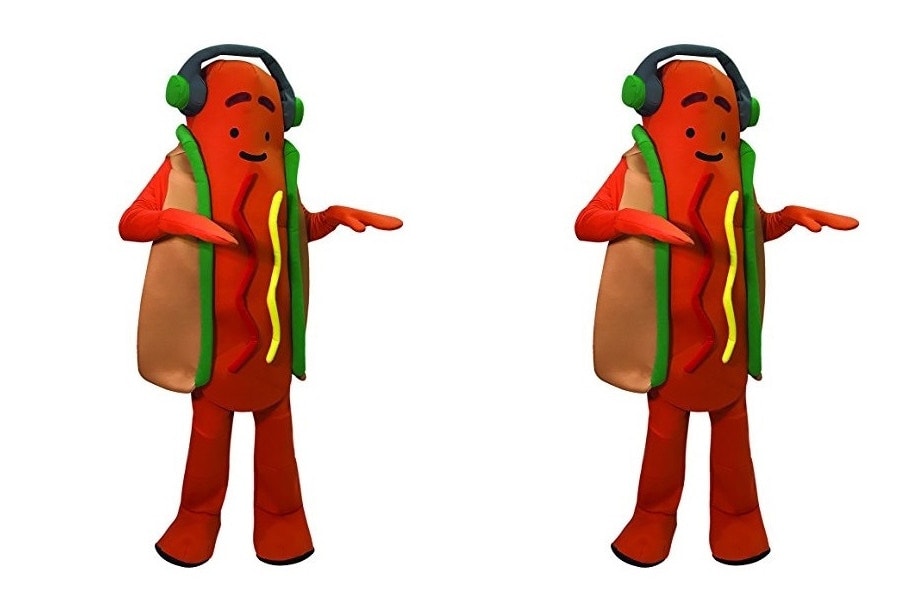 Constume Hot Dog Dansant Snapchat Halloween