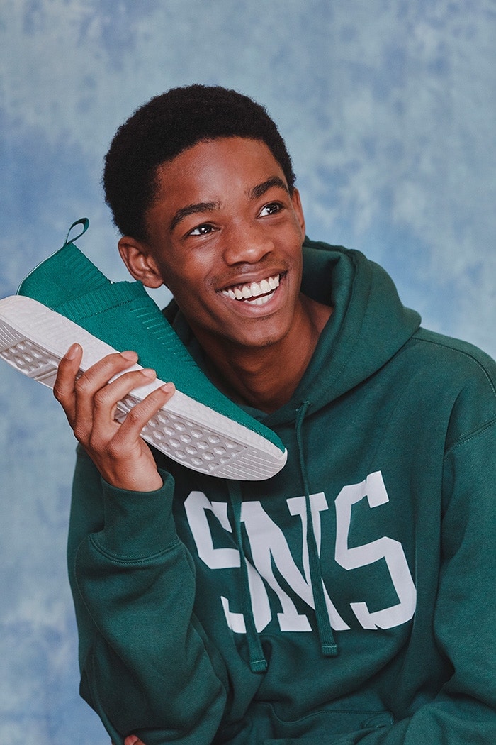 adidas Originals NMD CS2 Sneakersnstuff Bordeaux Vert
