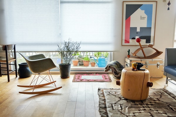 stussy livin general store modernica rocker chair Elephant Pebble
