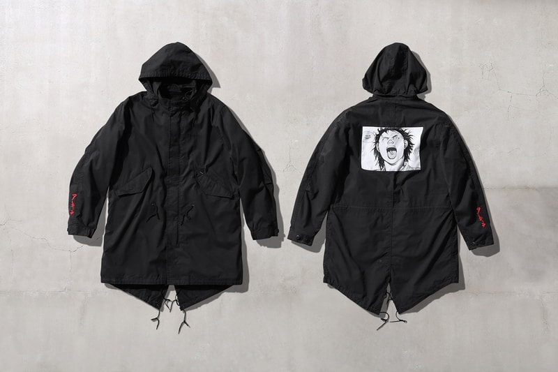 Supreme Akira Vestes De Travail Rouge Automne 2017