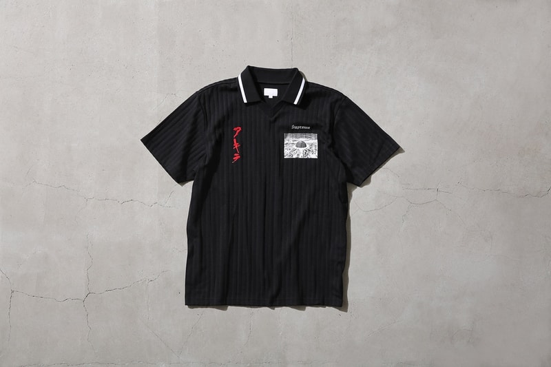 Supreme Akira Vestes De Travail Rouge Automne 2017