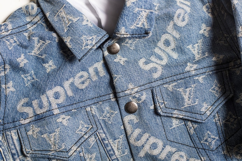 Collection Supreme Louis Vuitton Denim Enfants The Shoe Surgeon
