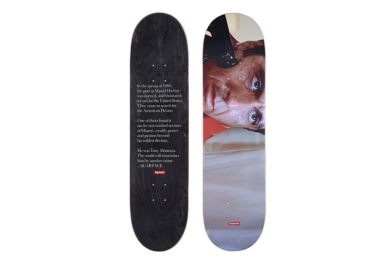 Supreme Collaboration Scarface T-Shirt Rouge Tony Montana