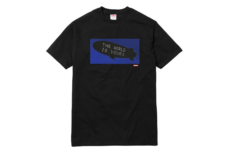 Supreme Collaboration Scarface T-Shirt Rouge Tony Montana