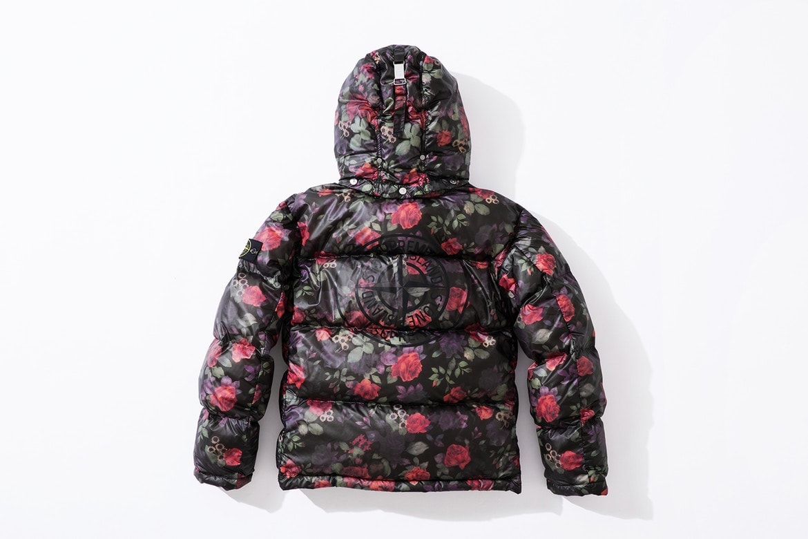 Supreme Stone Island® Doudoune Florale Masque Polaire Automne 2017