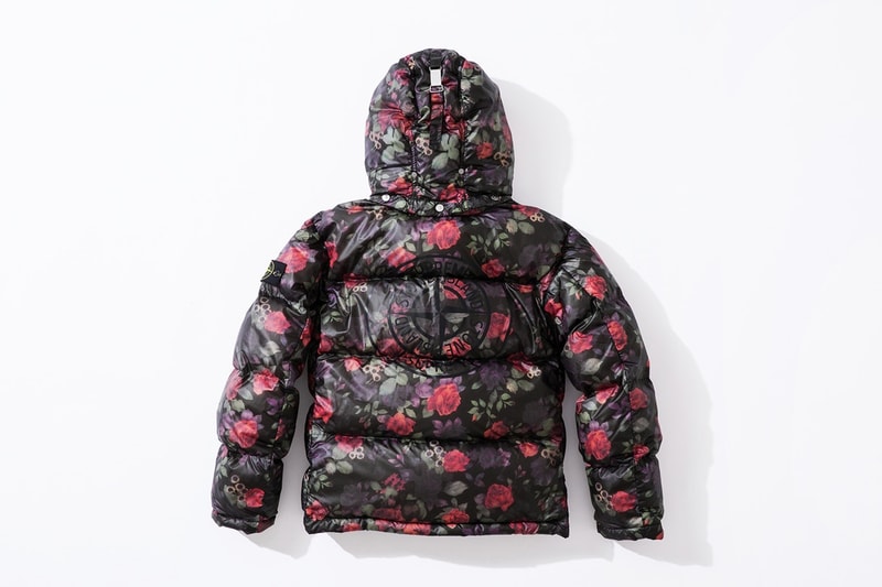Supreme Stone Island® Doudoune Florale Masque Polaire Automne 2017