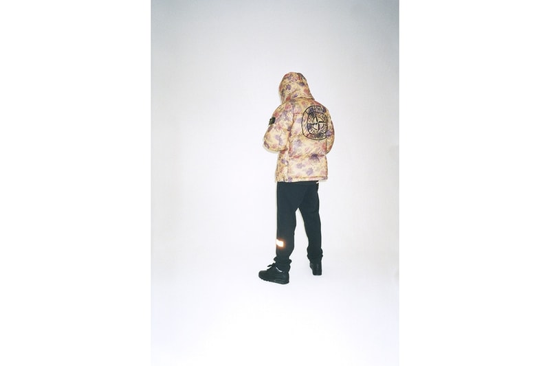 Supreme Stone Island® Doudoune Florale Masque Polaire Automne 2017