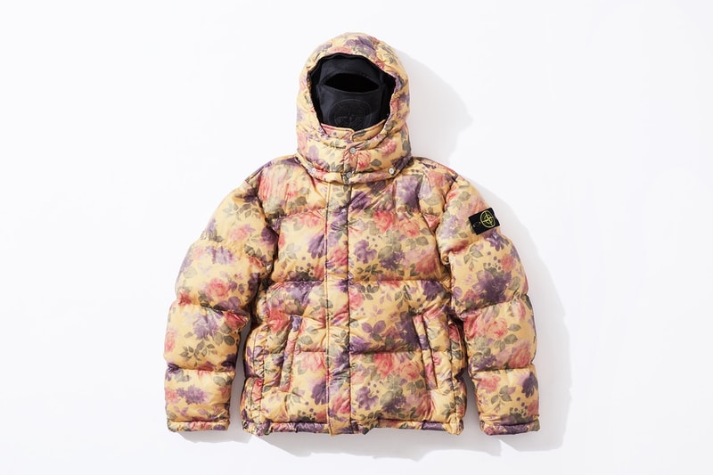 Supreme Stone Island® Doudoune Florale Masque Polaire Automne 2017