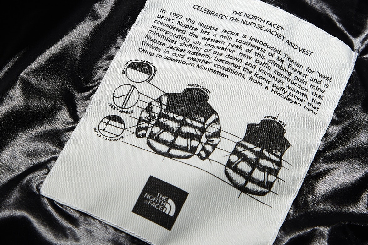 The North Face Nuptse 25ans 1992 Bleu Rouge Jaune Noire