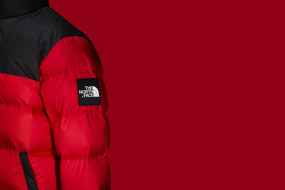 The North Face Nuptse 25ans 1992 Bleu Rouge Jaune Noire