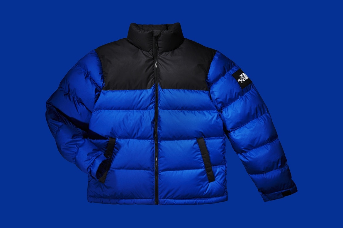 The North Face Nuptse 25ans 1992 Bleu Rouge Jaune Noire